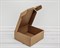 УЦЕНКА Коробка для посылок, 20х20х9 см, из плотного картона, крафт У0104056-УЦ - фото 11176