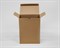 Коробка для посылок, 18,6х11х25 см, из плотного картона, крафт У0104228 - фото 12833