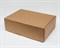 Коробка для посылок, 37х26х12 см, из плотного картона, крафт У0104272 - фото 14247